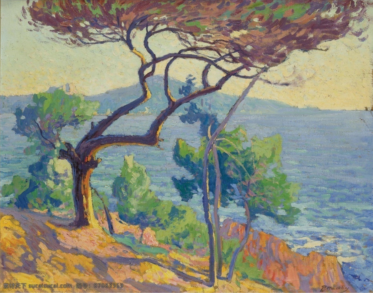 1912 大师 画家 风景画 静物 油画 建筑 装饰画 rocks red the madeline paul 人物 高清 西方 国外 现代 家居装饰素材