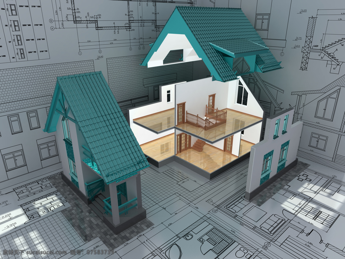 建筑模型 3d建筑模型 建筑设计 模型图 示意图 样板 解剖图 房子 图纸 模型 住宅 工程图 设计图 建筑 房地产 立体 3d 3d设计