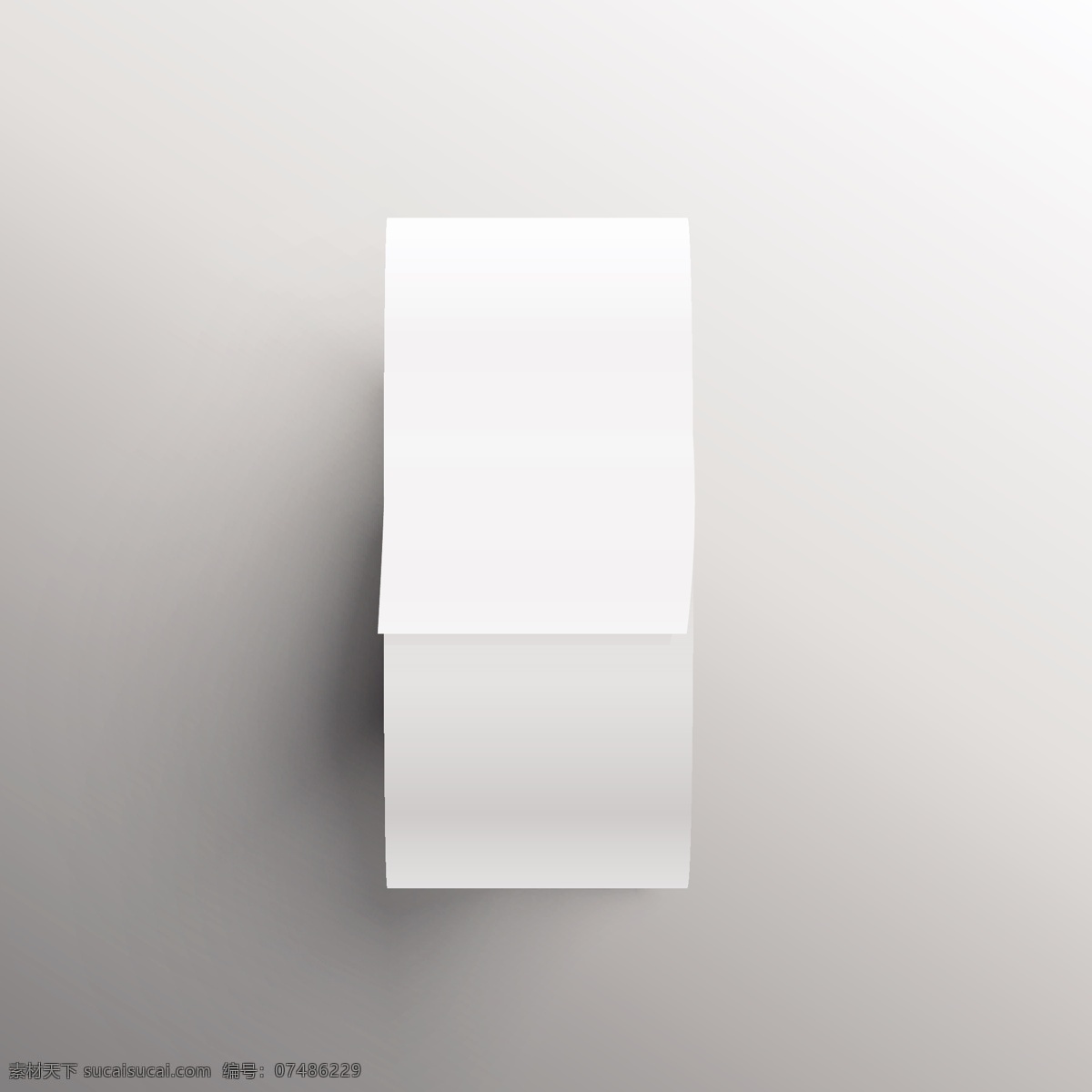 白色胶带 样机 模型 模板 纸 贴纸 空间 网站 演示 优雅 白色 带灰色 阴影显示 空白的 现实的 空的 嘲笑 胶粘剂