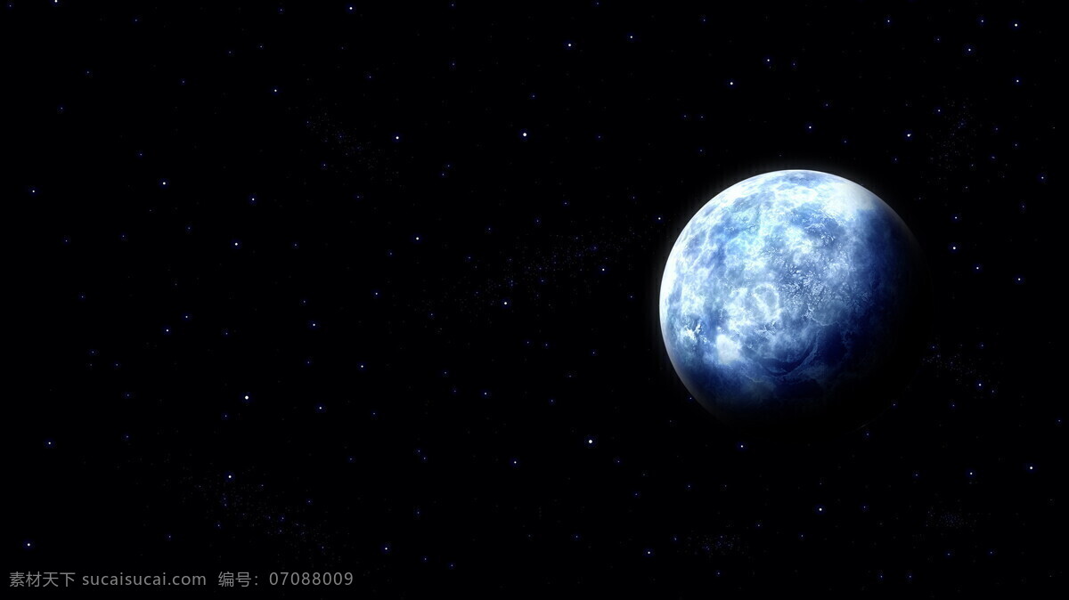 地球背景图 银河系 星球 背景 蓝色 虚空 自然景观