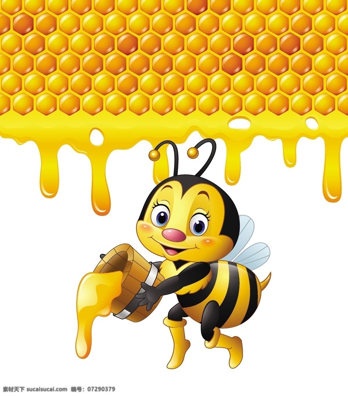可爱卡通蜜蜂 时钟 卡通表情 卡通世界 小卡通 笑脸 卡通蜜蜂 可爱蜜蜂 蜜蜂 卡通动物