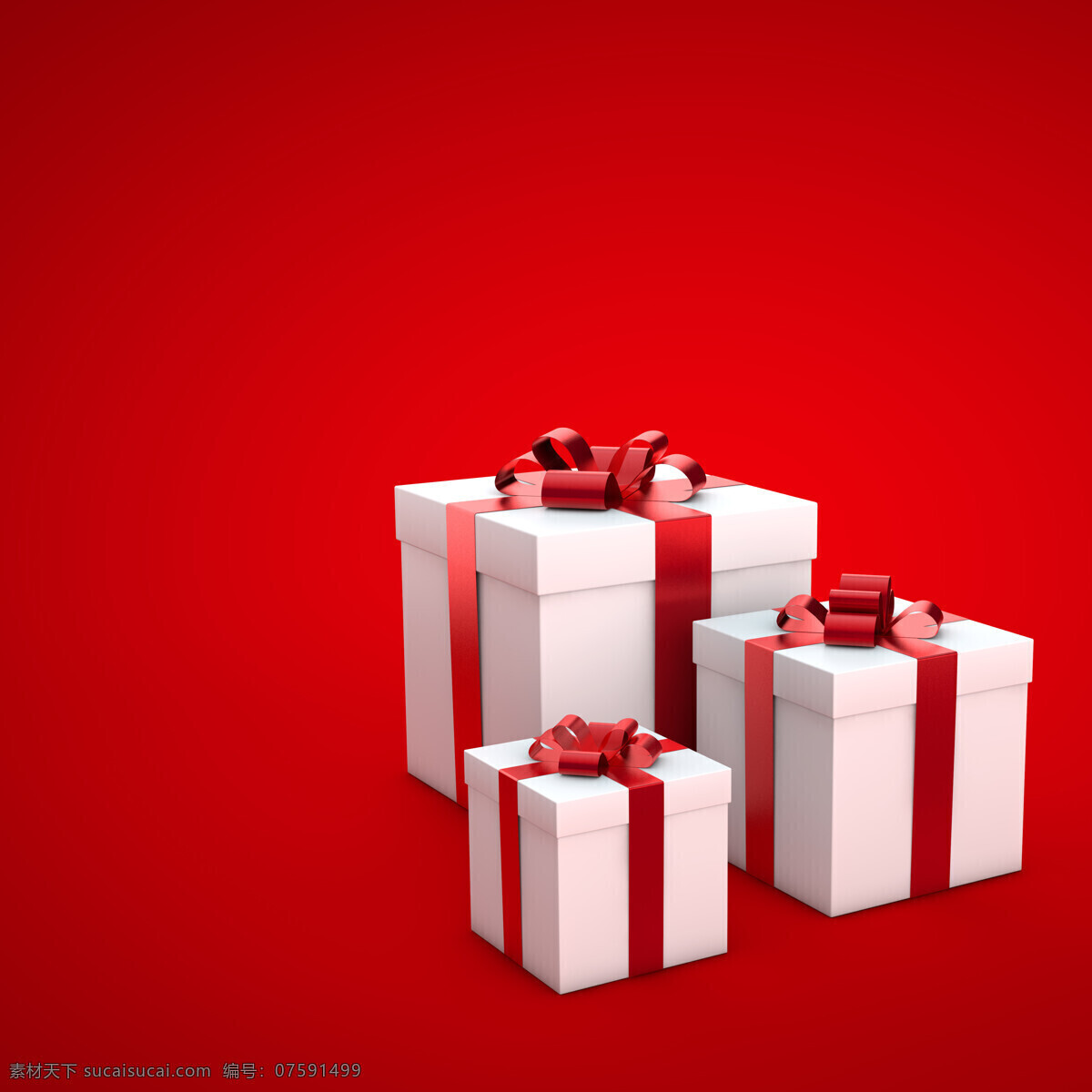 红色 背景 礼物 红色背景 礼盒 花朵 飘带 节日庆典 生活百科