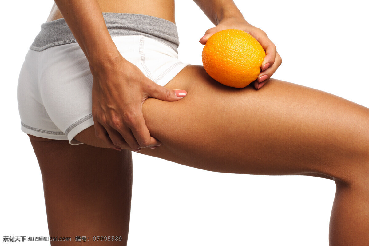 橙子 美女 大腿 水果 其他类别 生活百科