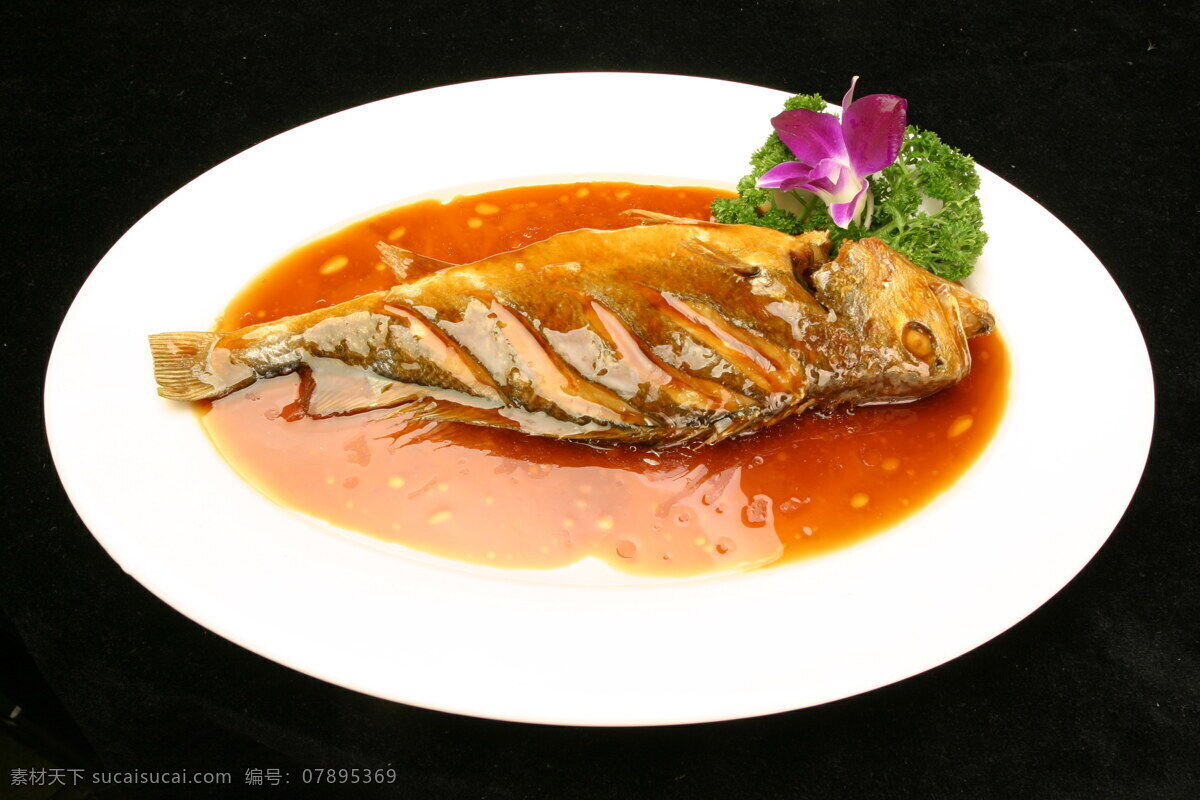 红烧黄花鱼 鱼 美食 餐饮 食品 餐饮美食 传统美食