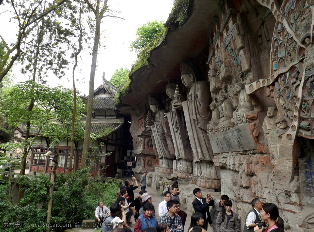 重庆 大足区 大足 石刻 大足石刻 旅游摄影 国内旅游 灰色