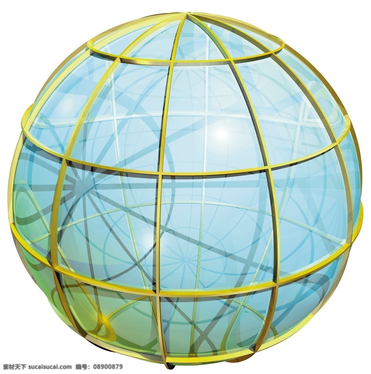 金边球 金边 球 地球 立体 透明 玻璃 水晶 科技 人 双手 线条 分层 未来 源文件