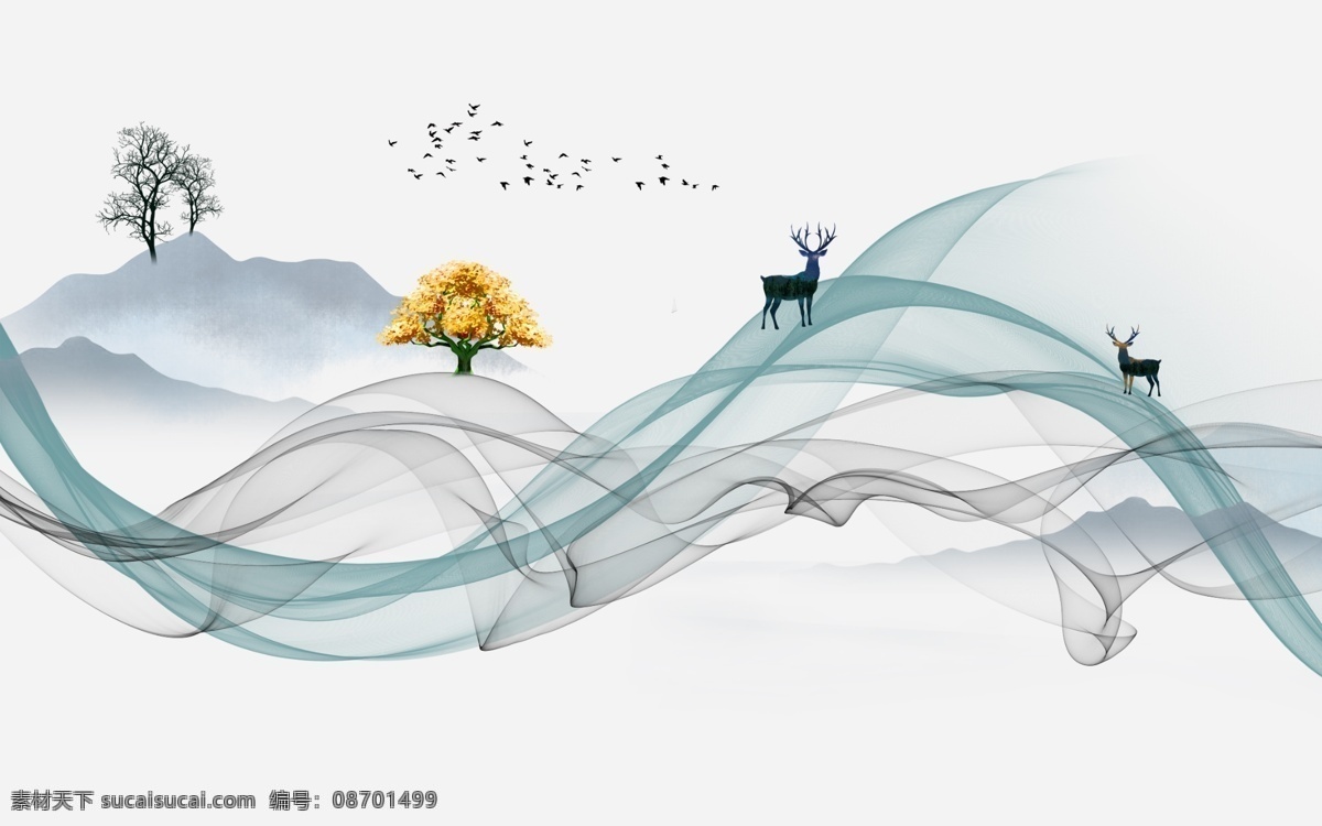 中式 山水 麋鹿 背景图片 石来运转 金色麋鹿 山水装饰画 新中式水墨水 新中式装饰画 新中式背景 现代山水画 禅意山水 水墨 飞鸟 抽象山水 意境山水 禅 背景墙 山水背景 水墨山水 中式山水 大气背景 写意山水 中国 山水写意 中式背景 3d设计 3d作品
