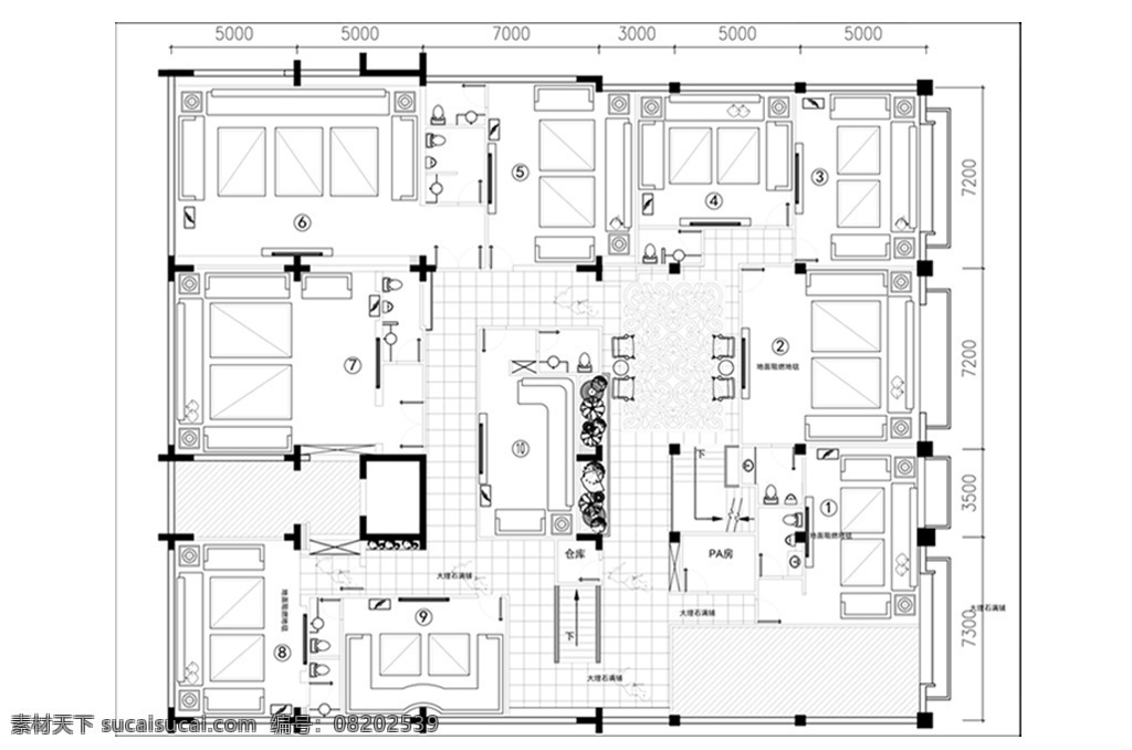 cadktv 包厢 平面 方案 cad平面图 cad ktv 规划 室内空间规划 施工 平面规划方案 平面方案定制