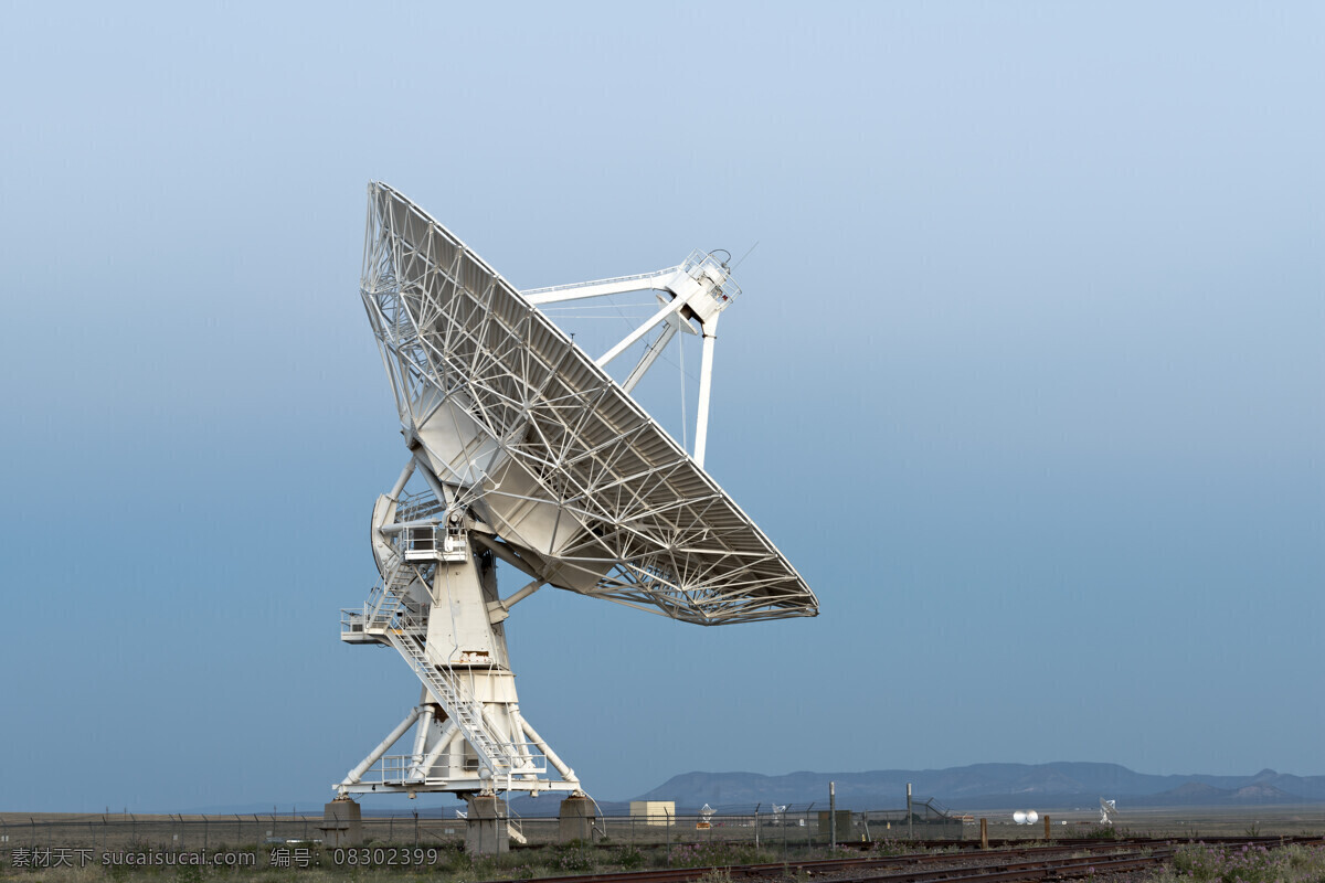 接收器 风景 宽幅风景图 美境 宽阔 卫星接收器 自然风景 通讯网络 现代科技