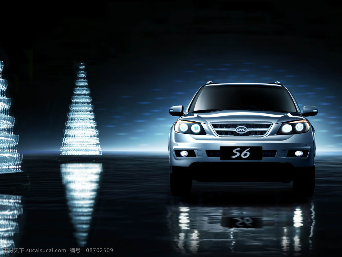 byd s6 suv 比亚迪 交通工具 汽车 现代科技 比亚 迪 设计素材 模板下载 比亚迪s6