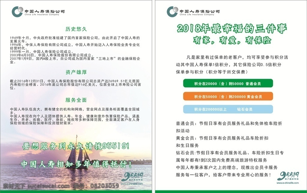 中国 人寿保险 宣传单 人寿 保险 dm单 中国人寿 dm宣传单