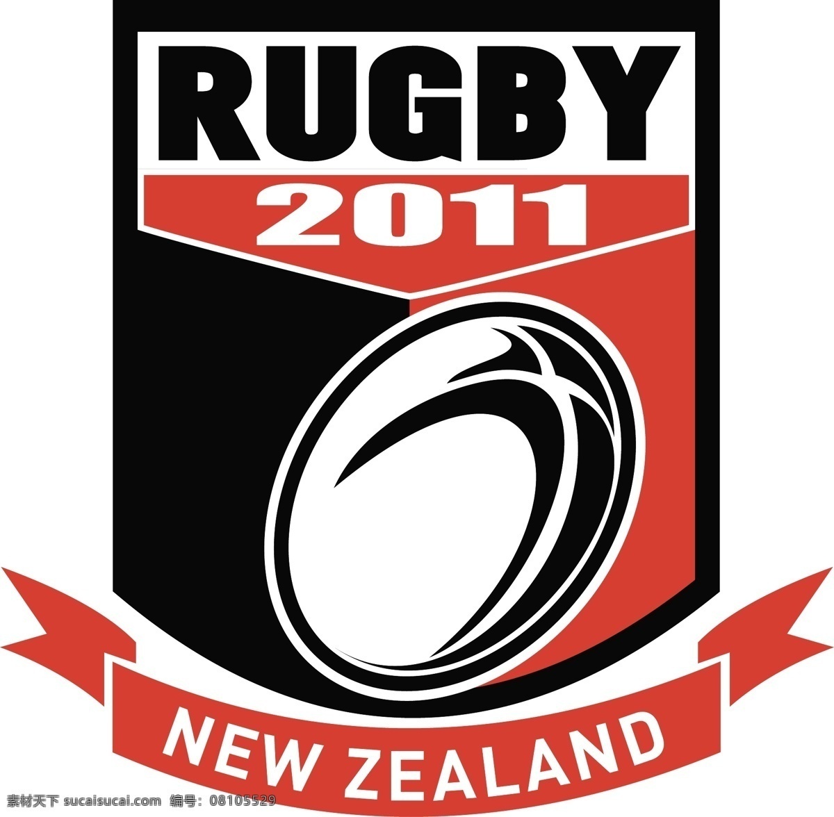 新西兰 橄榄球 2011 盾 矢量图 其他矢量图