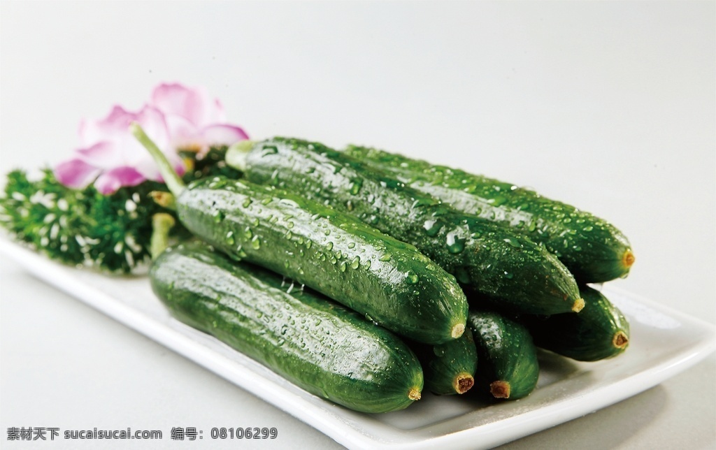 泰国青瓜图片 泰国青瓜 美食 传统美食 餐饮美食 高清菜谱用图