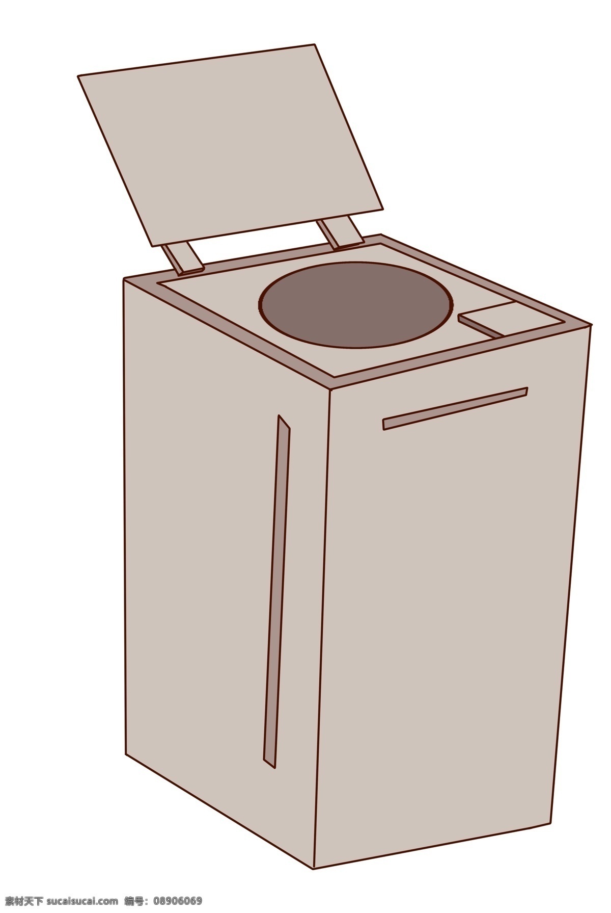 灰色 全自动 洗衣机 灰色洗衣机 全自动洗衣机 洗衣机插图 智能洗衣机 家用电器 洗衣服 机器