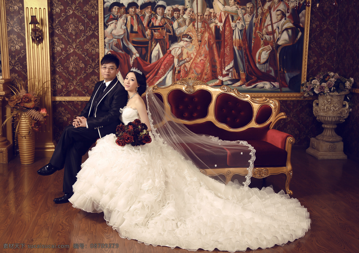 结婚 富贵 高档 贵妇 婚纱 结婚照 欧式 人物摄影 贵妃椅 帅哥 人物图库 psd源文件 儿童 写真 相册 模板