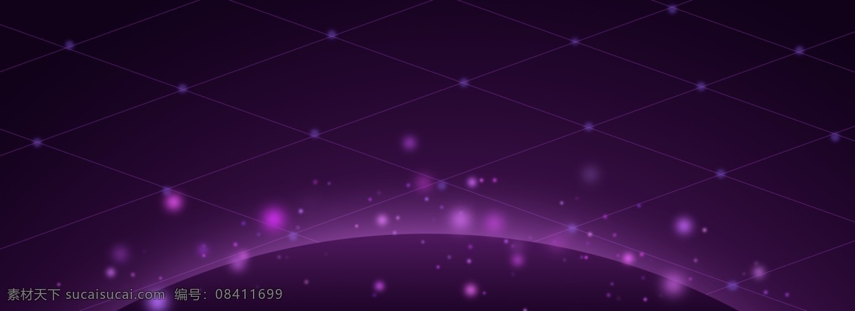 科技 紫色 渐变 地球 网格 线条 光斑 简约 背景 光晕 banner 光点