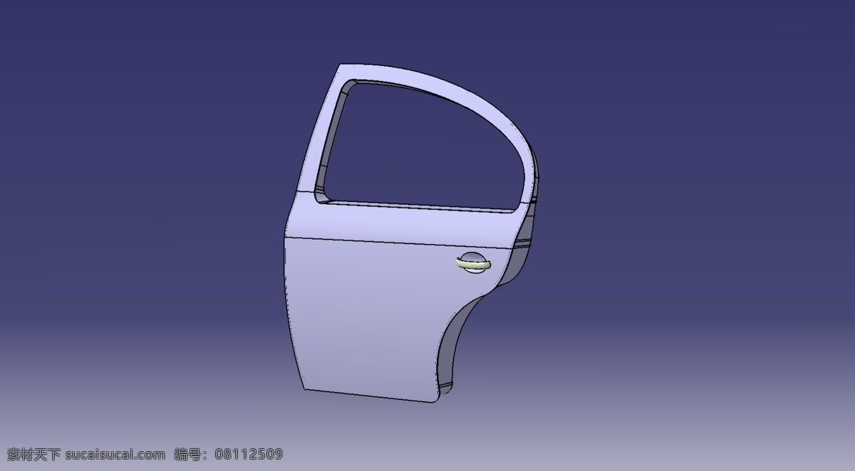 汽车 门 车 形状 3d模型素材 其他3d模型