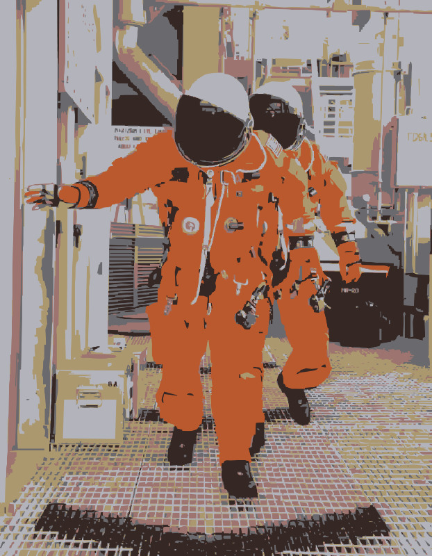 nasa 飞行 服 开发 图像 航天飞机 火箭 空间 宇航员 终极 flightsuit 美国国家航空航天局 pressuresuit 例外的 dovectorize 真实 upload2openclipart 矢量