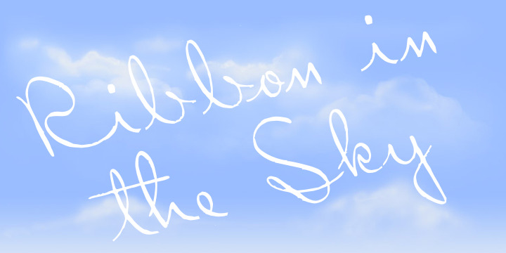 天空 中 字体 丝带 adobe postscript ttf 天空中的丝带 intellecta sky truetype opentype 后记 eot 光学传递函数 psd源文件 艺术字