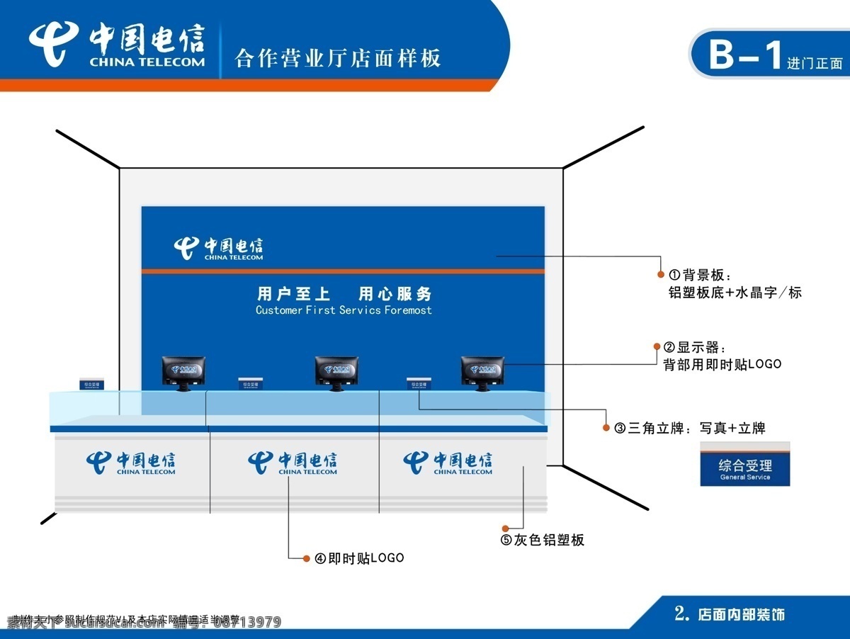 电信 合作 营业厅 样板 环境设计 内部 其他设计 源文件 合作营业厅 矢量图 现代科技