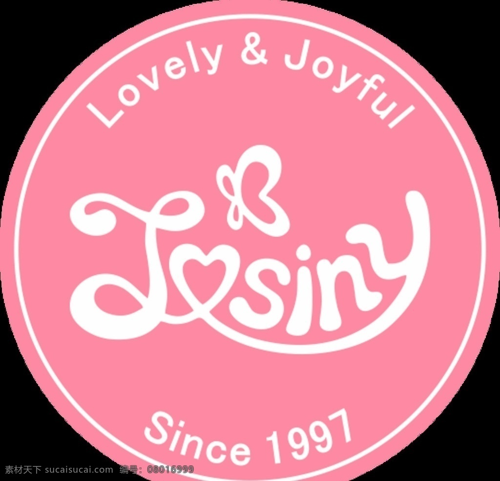 卓 诗 尼 logo 卓诗尼 全新logo 新logo 粉色 可爱 logo设计