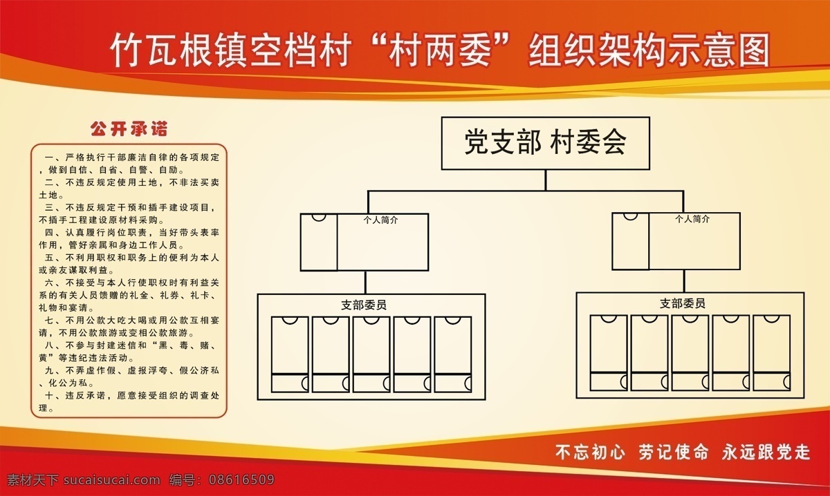 村 两委 班子 承诺书 党建背景 党建底图 党建广告 党建素材 党建图片 党建展板 党建 室内广告设计