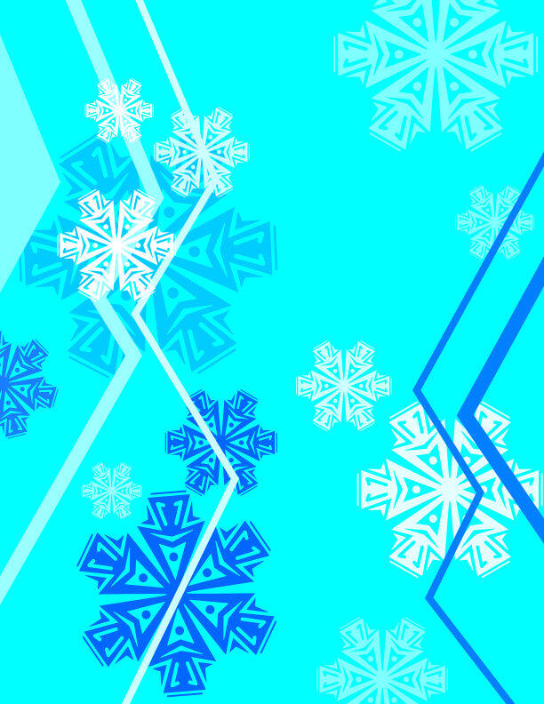 冰花背景 冰花 雪花 底纹 青色 天蓝色