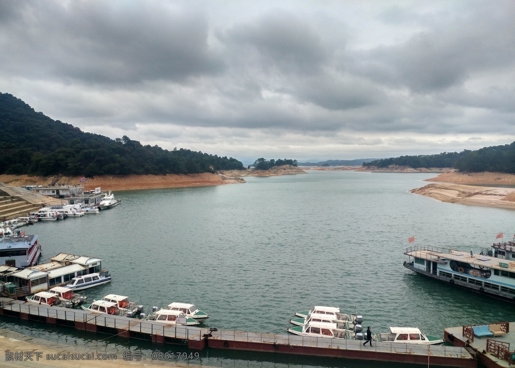 万绿湖码头 aaaa 级旅游区 风景区 华南第一湖 广东 河源 新丰江水库 万绿湖 镜花缘 旅游 自然 旅游摄影 自然风景