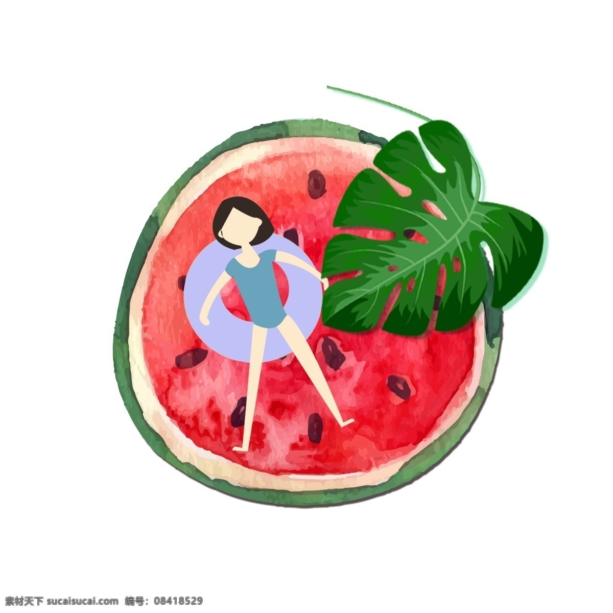 清新 立夏 装饰 唯美立夏节气 中国传统节气 节气 手绘立夏节气 插 画风