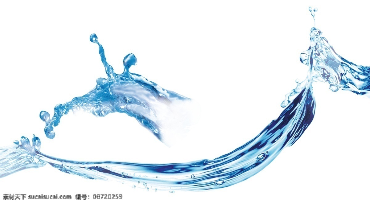 纯净 蓝色 水流 流动的水 水波纹素材 蓝色纯净水 psd源文件