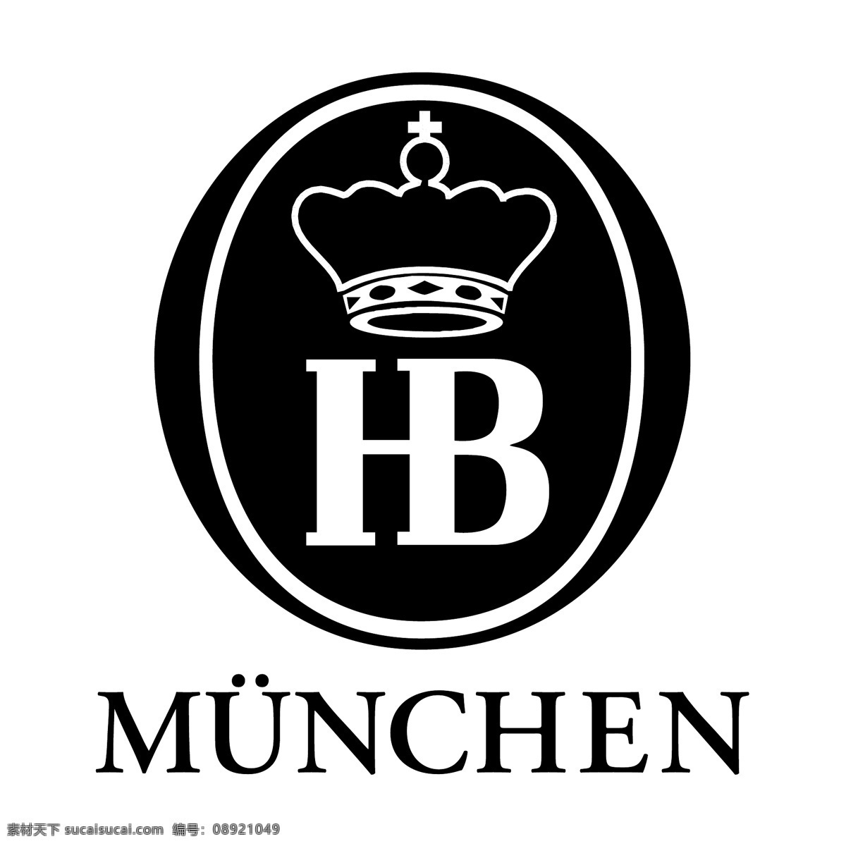 hofbraeuhaus 慕尼黑 矢量 eps向量 向量 慕尼黑的标志 向量慕尼黑 蓝色