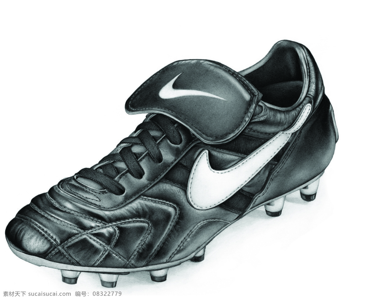 nike 广告宣传 平面广告 素描 体育运动 文化艺术 足球 系列 平面设计 平面 模板下载 足球鞋 矢量图 日常生活