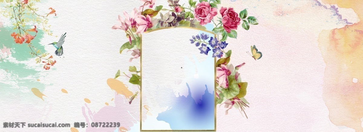 手绘 卡通 情人节 banner 背景 唯美 梦幻 婚礼 婚庆 粉色 浪漫 情侣 表白 我爱你 爱情 结婚 求婚 订婚