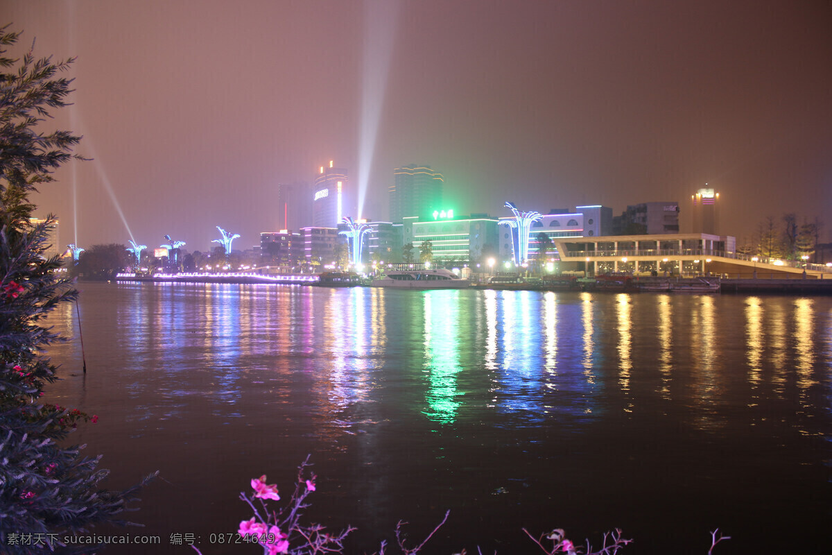 中山夜景 中山市 夜景 城市 灯光 歧江 国内旅游 旅游摄影