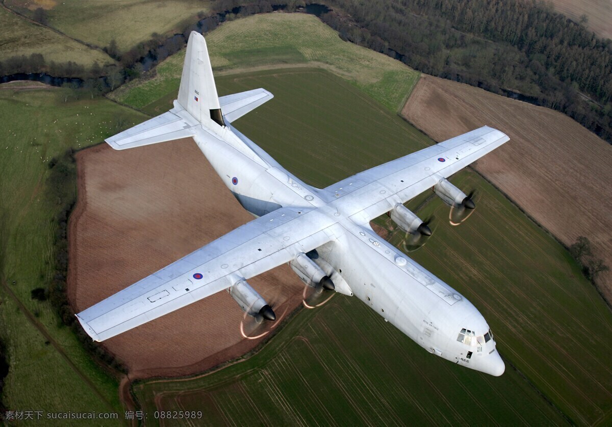 航空图片 交通工具 军事武器 现代科技 运输机 c 130运输机 大型飞机 军用运输机 c130 大力神 挪威空军 矢量图