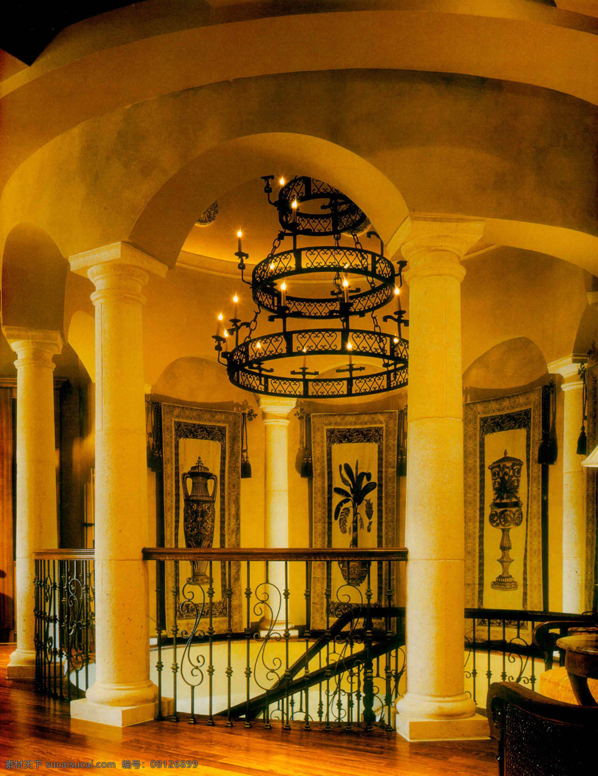室内设计 实景 照片 资料图片 餐厅 建筑园林 楼梯 室内 室内摄影 资料 过厅 装饰素材