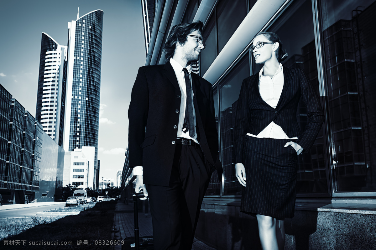 城市 内 职业 男女 职业男女 商务人物 职业人物 商务人士 人物图片