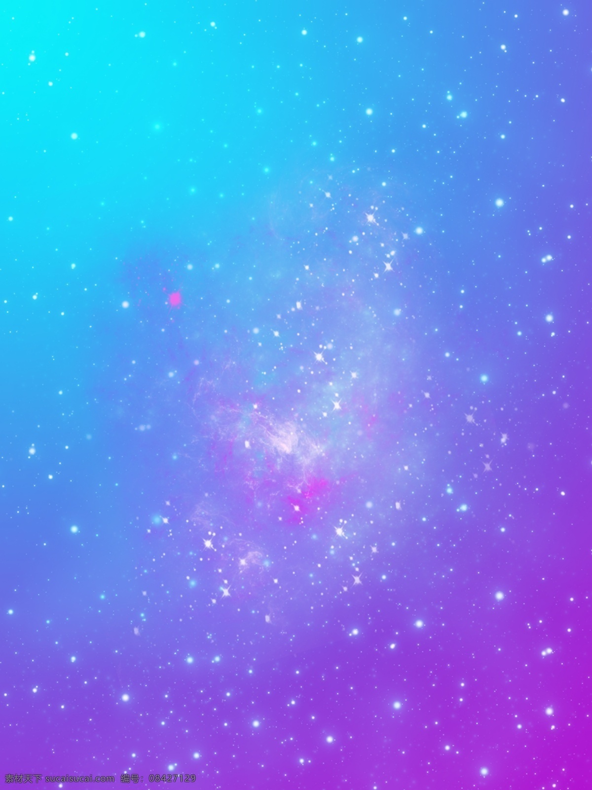 科幻 梦幻 星空 背景 紫色 蓝色 广告背景