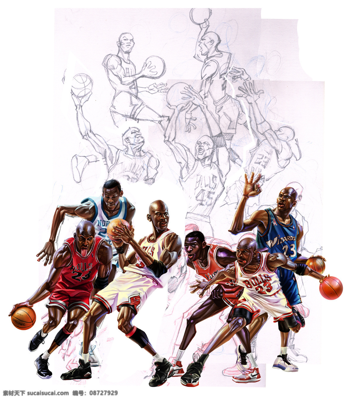 nba 背景 壁纸 动漫动画 动漫人物 经典 篮球 乔丹 设计素材 模板下载 芝加哥 psd源文件