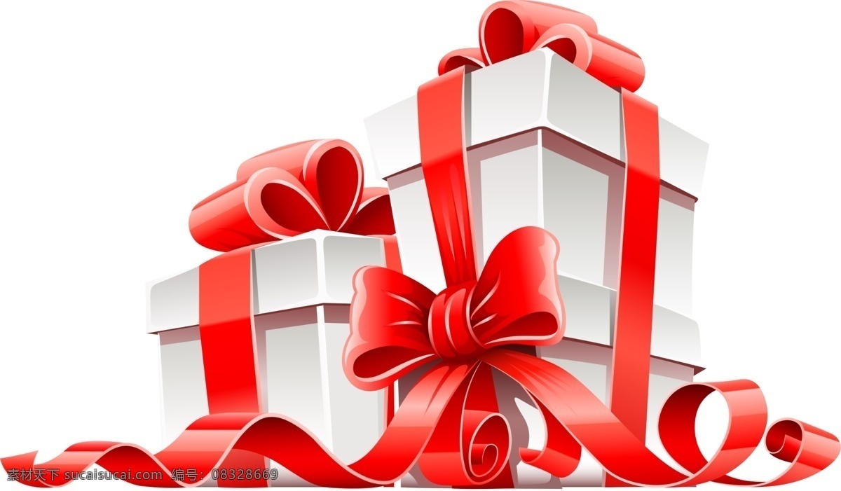 精美礼物盒 礼品 礼物 盒子 礼盒 礼品盒 情人节礼物 圣诞节礼物 蝴蝶结 放射线 包装 丝带 矢量图库 分层