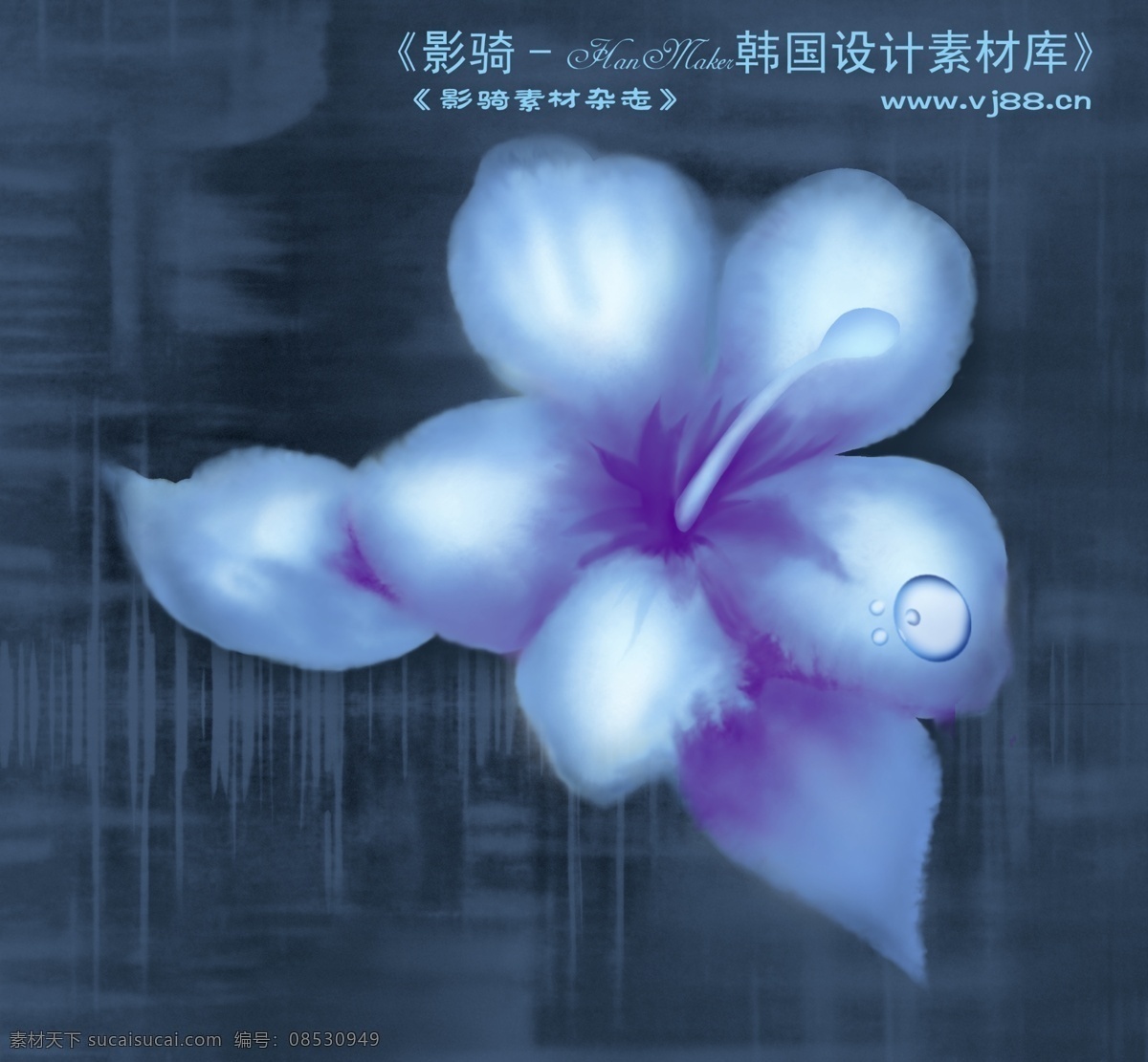 hanmaker 韩国 设计素材 库 背景 底纹 花 花纹 水墨 线条 墨色 psd源文件