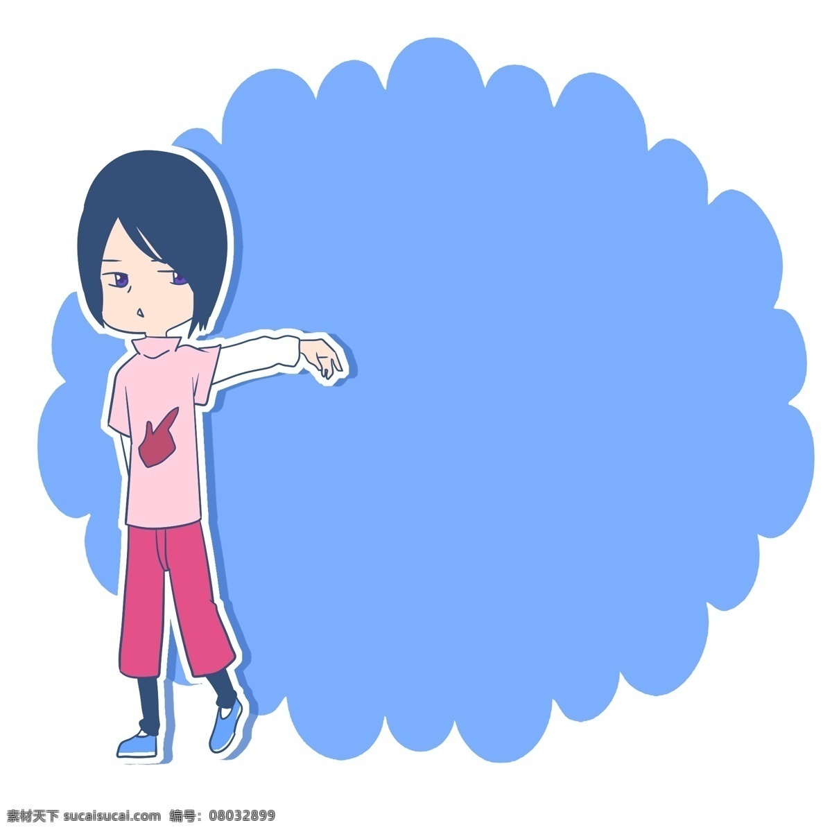 唯美 边框 手绘 插画 唯美边框 立体边框 创意边框 手绘边框 卡通边框 人物边框 小女孩边框 边框插画