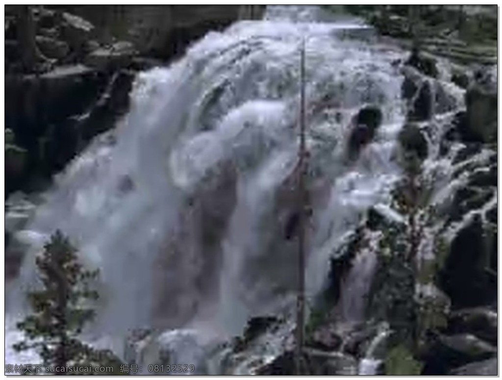瀑布 河流 视频 高清视频素材 视频素材 动态视频素材 乡间 美景 好看