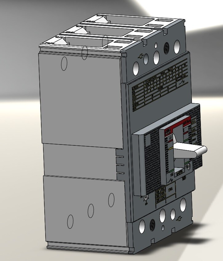 xt3n250 abb 电 电路 3d模型素材 其他3d模型