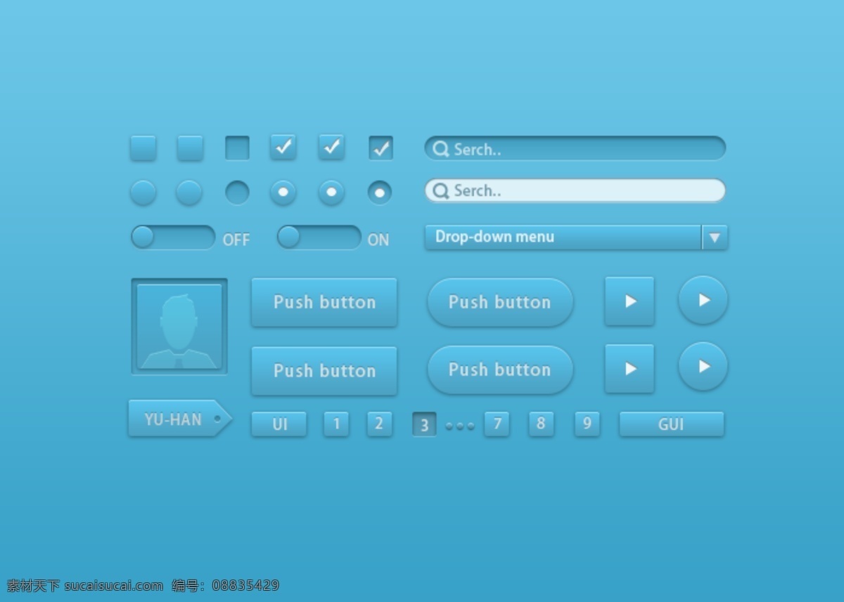 button gui icon ui 按钮 进度条 图标 网页ui pushbuttongui appui 手机 app app按钮
