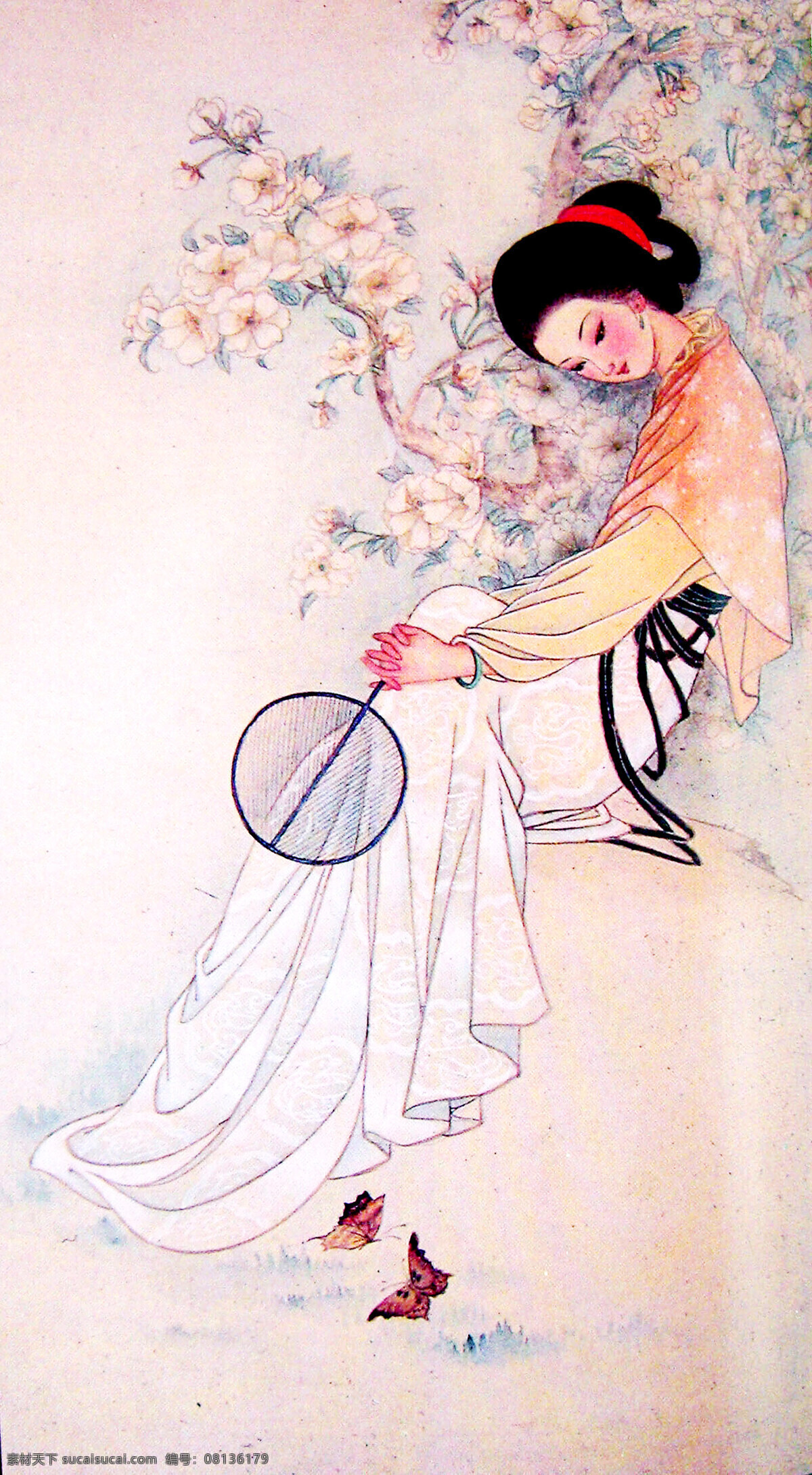 表情 动作 发型 服装 古代仕女 国画 国画艺术 蝴蝶 双蝶设计素材 双蝶模板下载 双蝶 美术 绘画 人物画 女子 丽人 青春 美丽 天生丽质 姿势 花木 花朵 石头 书笔 印章 工笔画 仕女 集锦 绘画书法 文化艺术 装饰素材 雕刻 图案