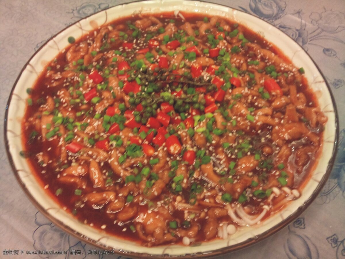 江城泼辣鸡 武汉菜 传统美食 餐饮美食