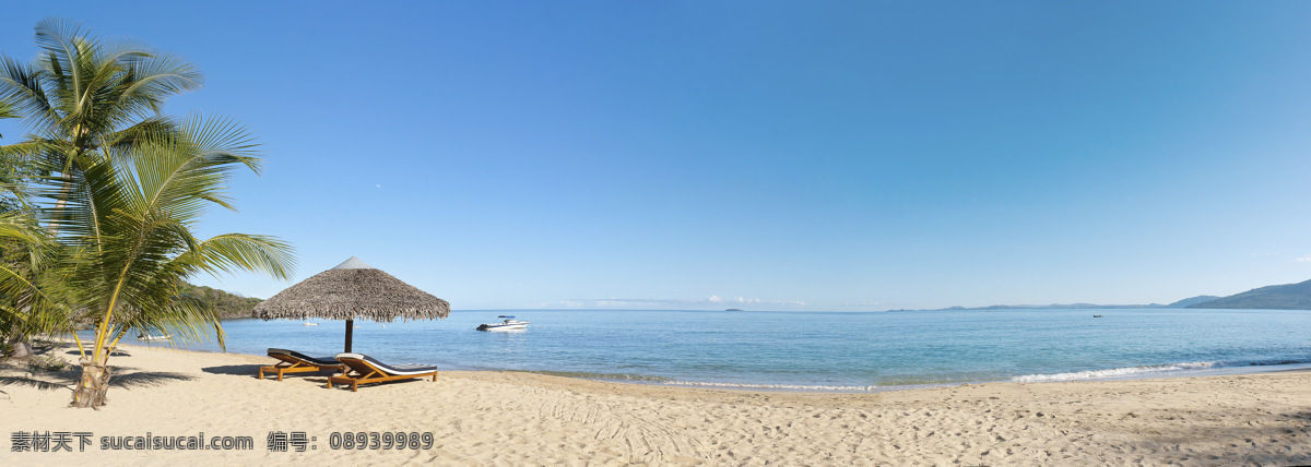 沙滩海景 沙滩 海边 椰子树 日光浴 旅游 度假 国外旅游 旅游摄影