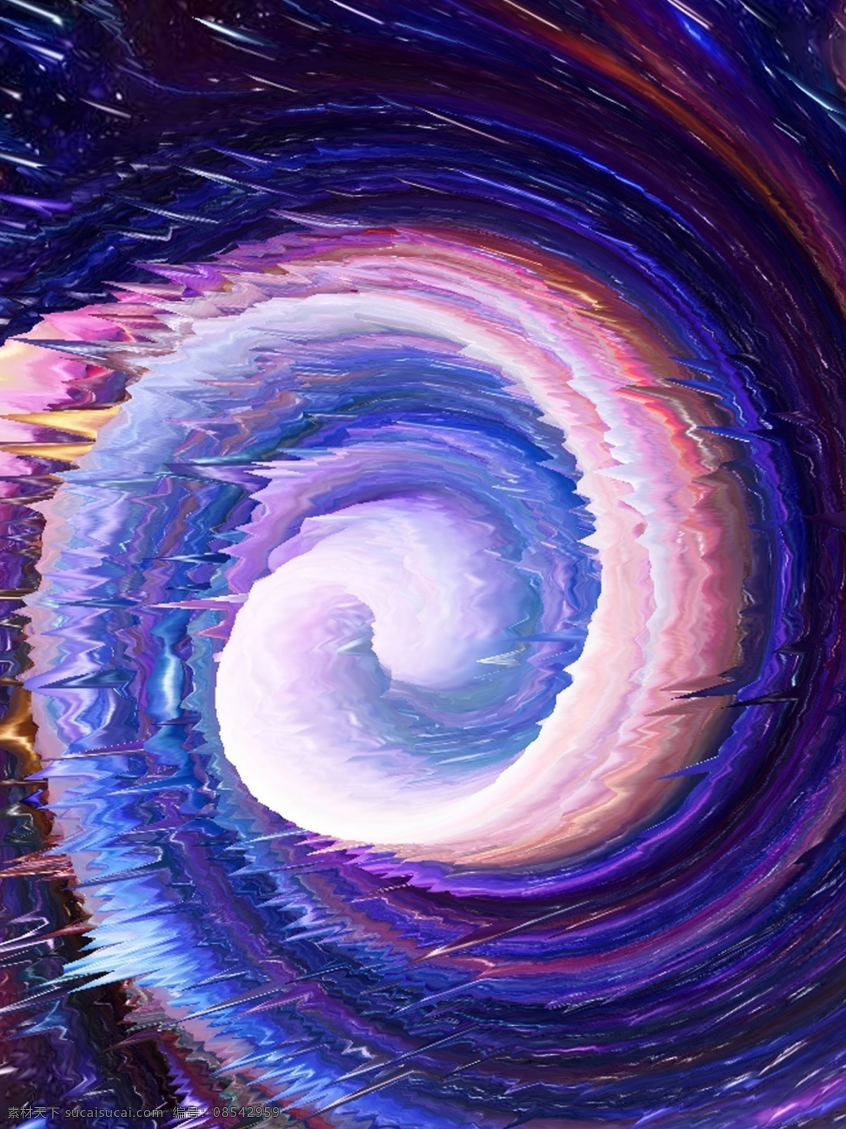 简约 3d 漩涡 背景 小清新