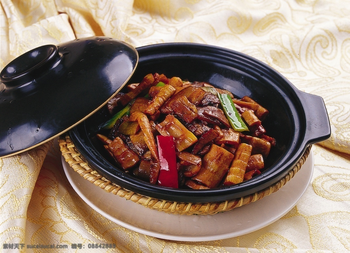 卤肉烟笋煲 卤肉烟笋 卤肉煲 卤肉 烟笋 粤菜 餐饮美食 传统美食